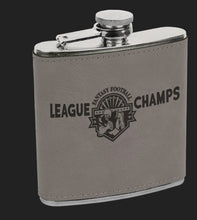 Load image into Gallery viewer, 6oz Leatherette Flask
