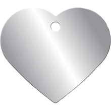 Load image into Gallery viewer, Silver Heart With Cross Memorial Ornament
