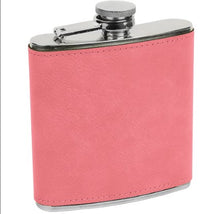 Load image into Gallery viewer, 6oz Leatherette Flask
