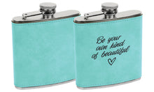 Load image into Gallery viewer, 6oz Leatherette Flask
