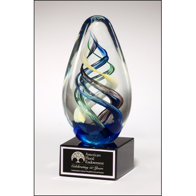 Art Glass Award- Blue