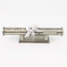 Load image into Gallery viewer, CERTIFICATE TUBE - BAPTISM , certificate tube holder ,certificate tube holder for sale, baptism certificate tube, certificate tube buy online in Canada
