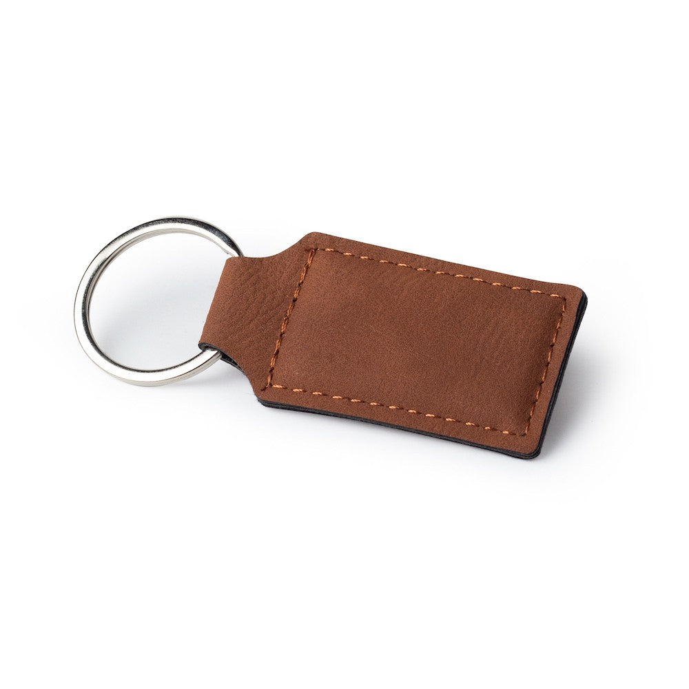 Leather Key Chain - Chestnut or Black