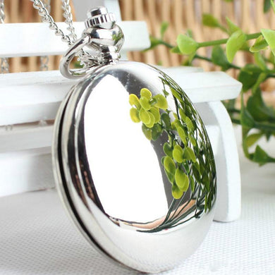 Silver Shiny pocket watch 