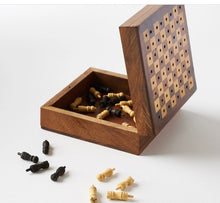 Load image into Gallery viewer, INDIAN ROSEWOOD TRAVEL CHESS GAME SET WITH STORAGE BOX
